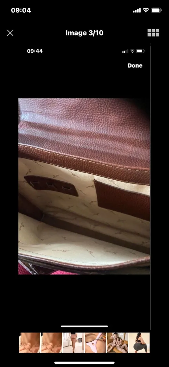 Leather Messenger Bag/ Satchel - Image 3