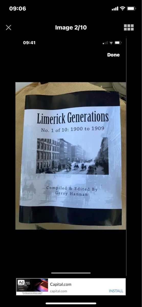 Signed Limerick Generations 1900-1909 - Image 1
