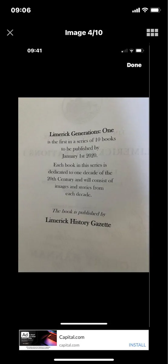 Signed Limerick Generations 1900-1909 - Image 3