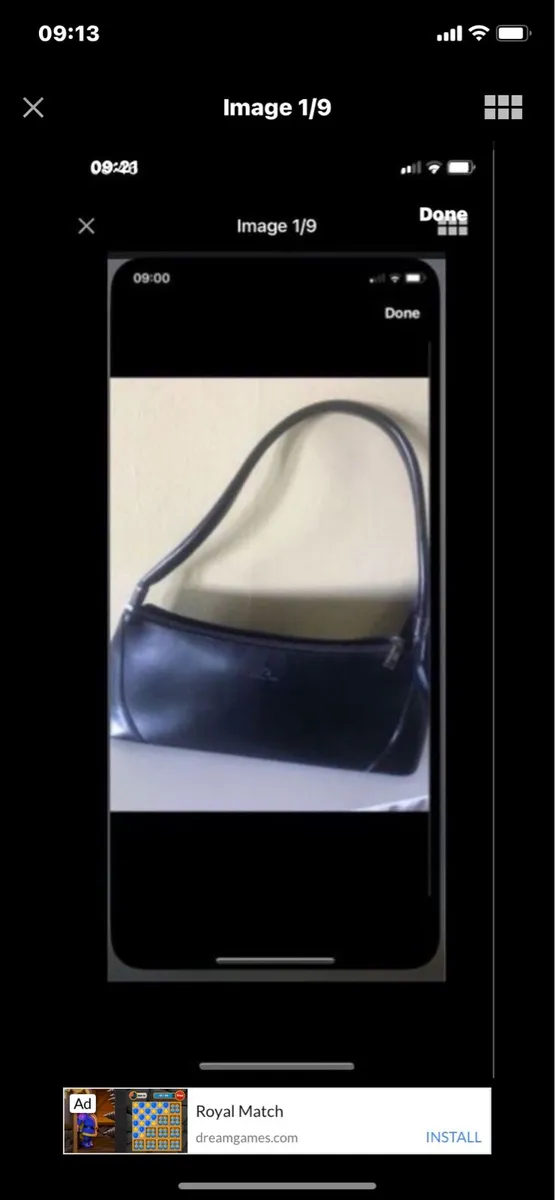 New- Daniela Moda Leather Bag - Image 1