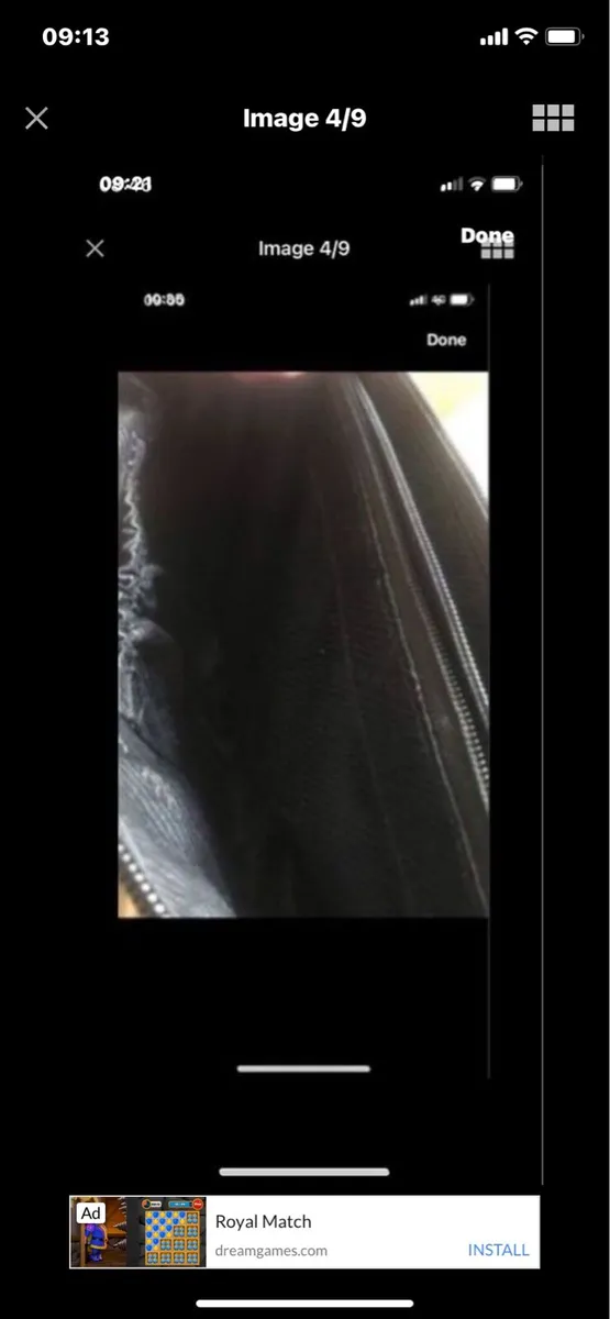 New- Daniela Moda Leather Bag - Image 4