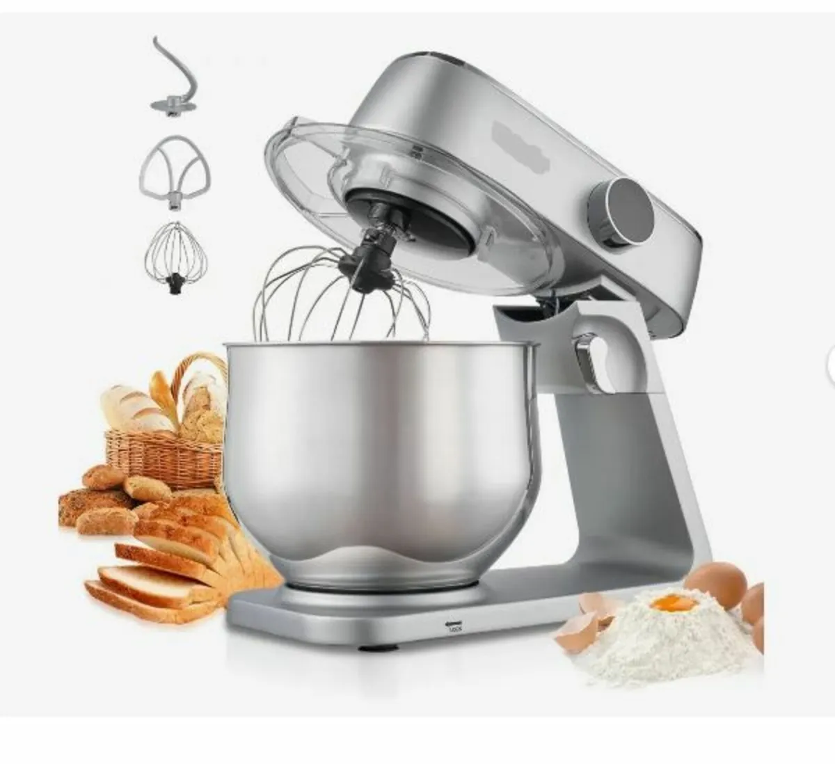 Stand Mixer, 7.4 L Electric Kitchen Mixer, 1800W - Image 1