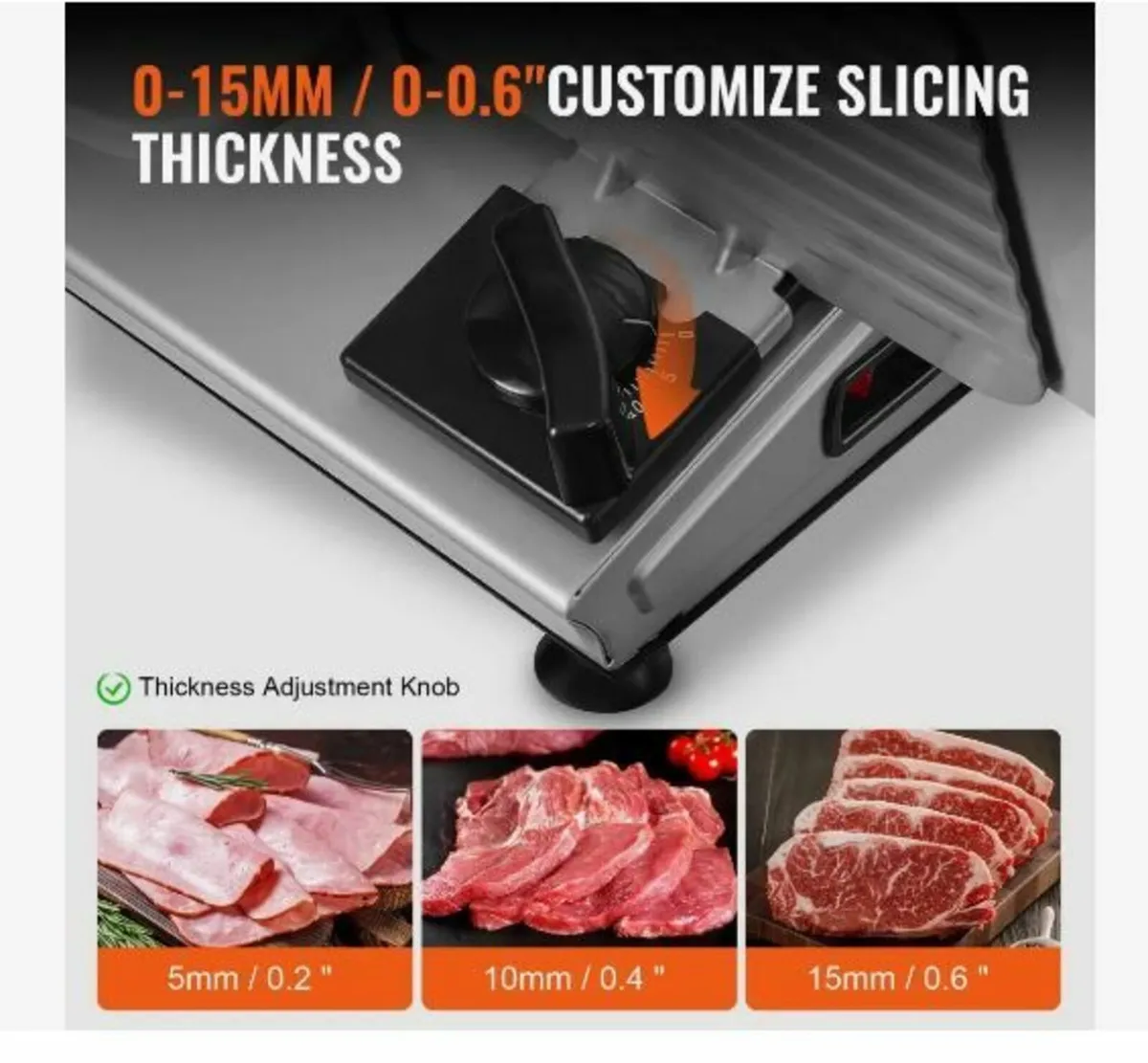 Meat Slicer, 180W - Image 3