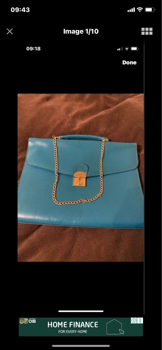 Laurige Leather Briefcase / Shoulder bag - Image 1