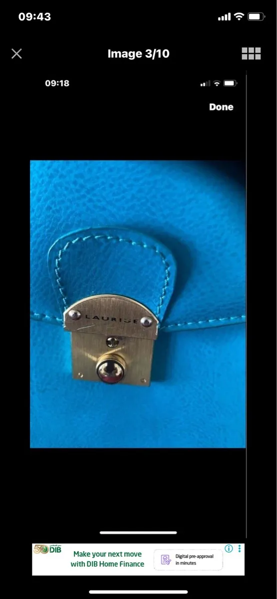 Laurige Leather Briefcase / Shoulder bag - Image 3