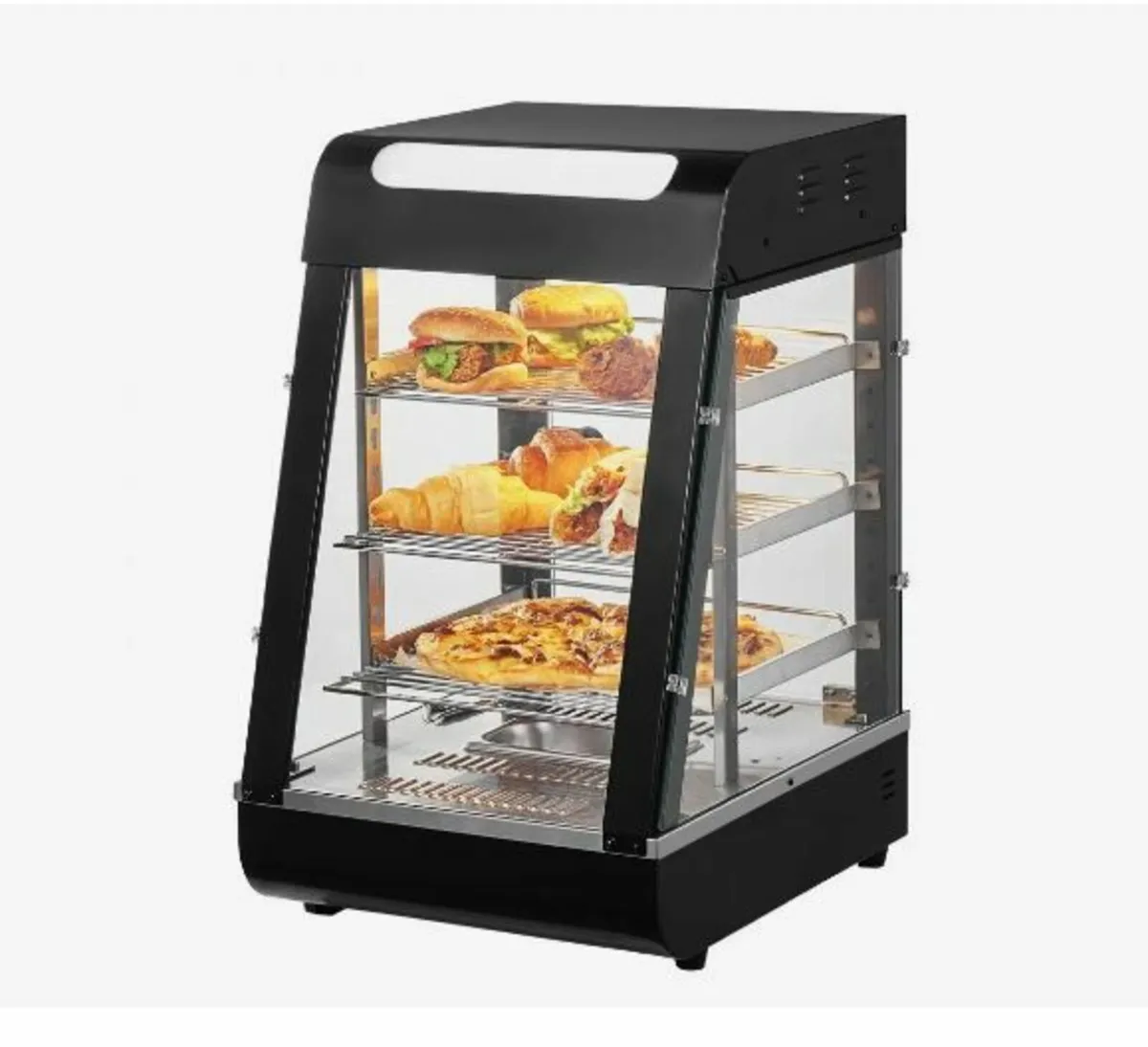 3-Tier Commercial Food Warmer Display - Image 1