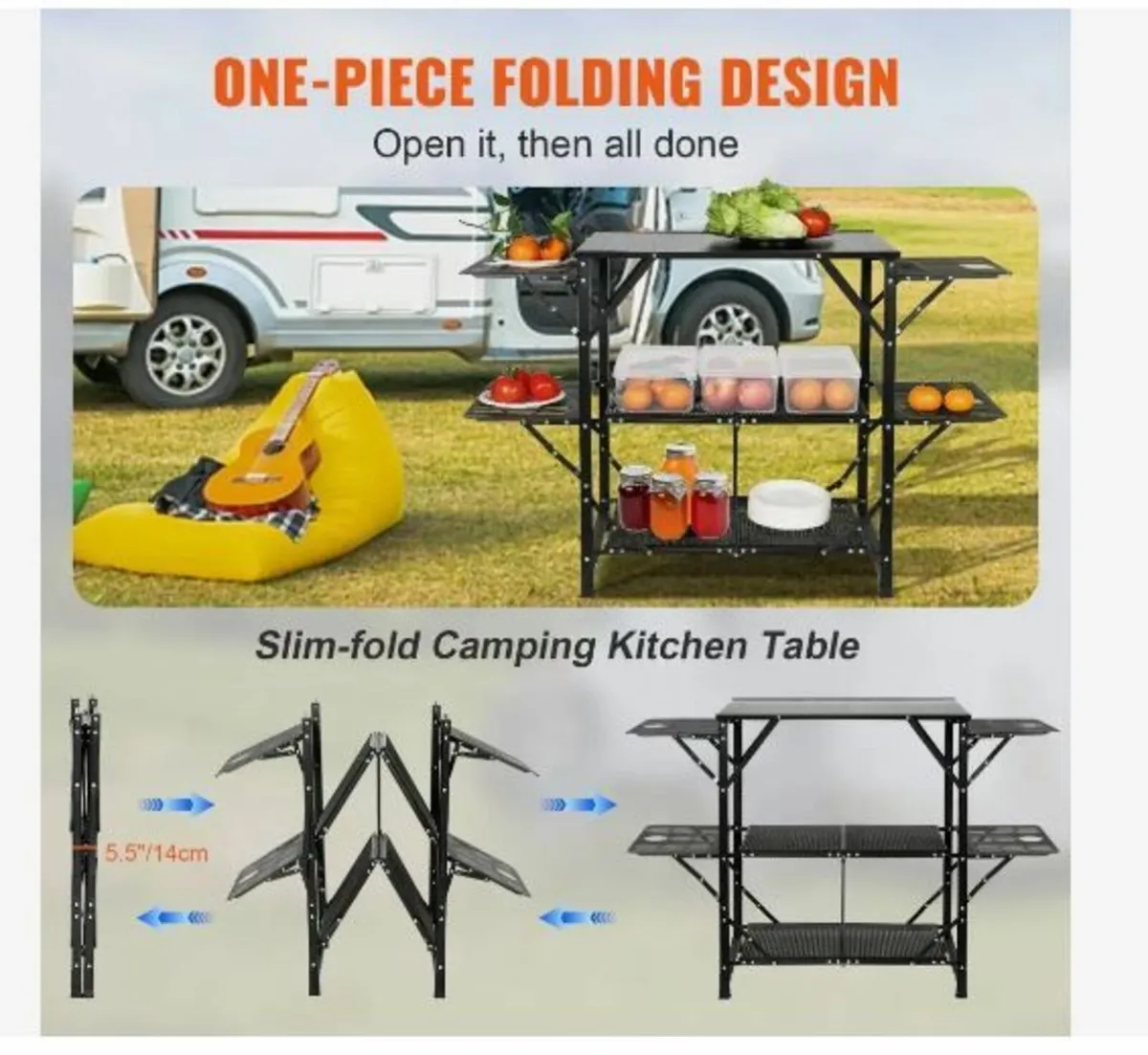 Camping Kitchen Table - Image 4