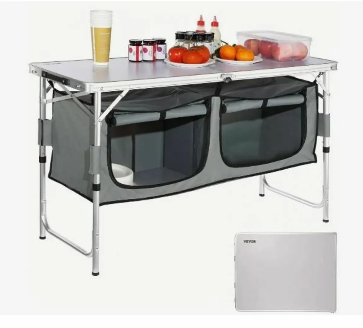 Camping Kitchen Table Folding Portable - Image 1