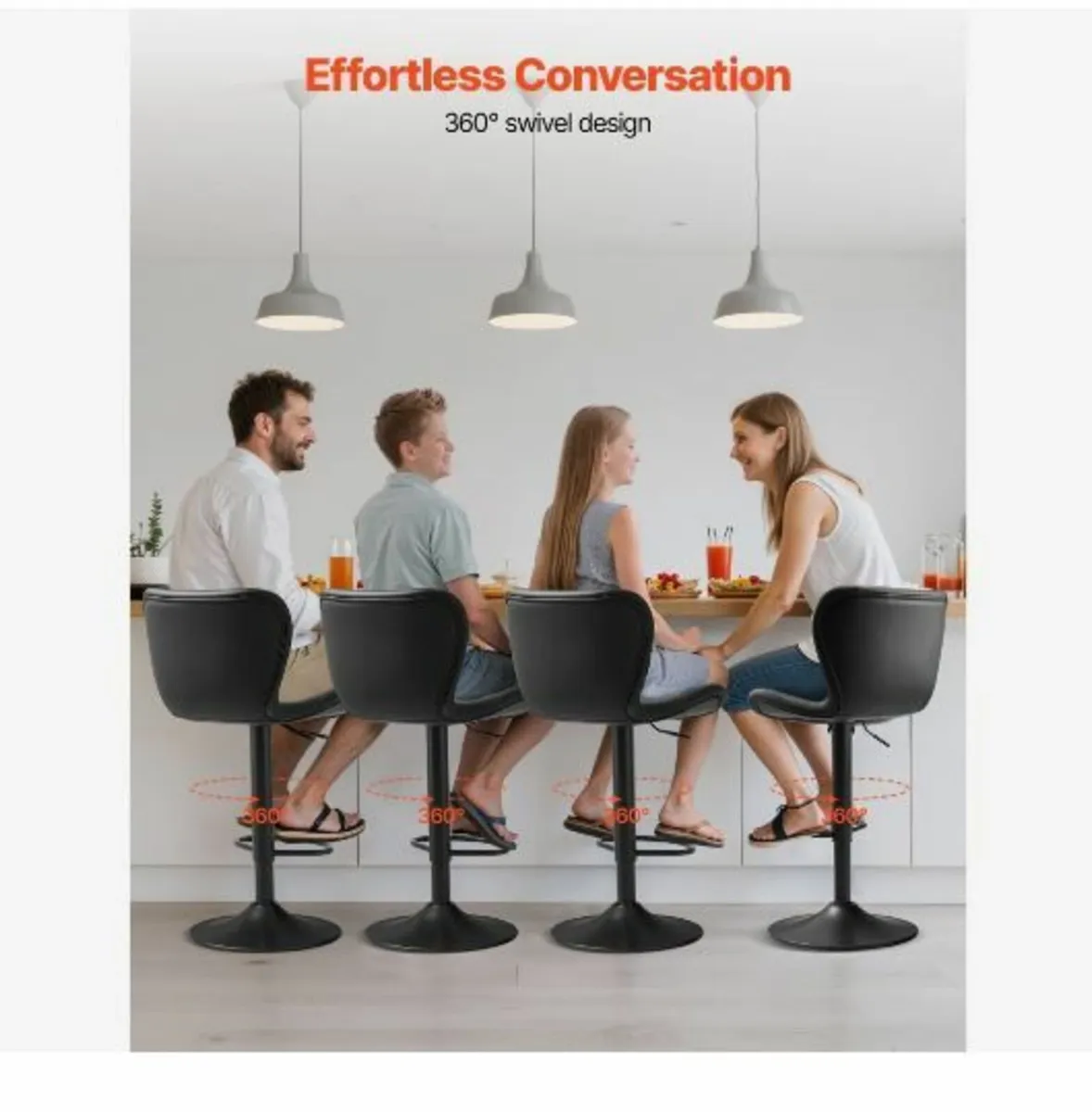 Bar Stool Set of 2 - Image 4