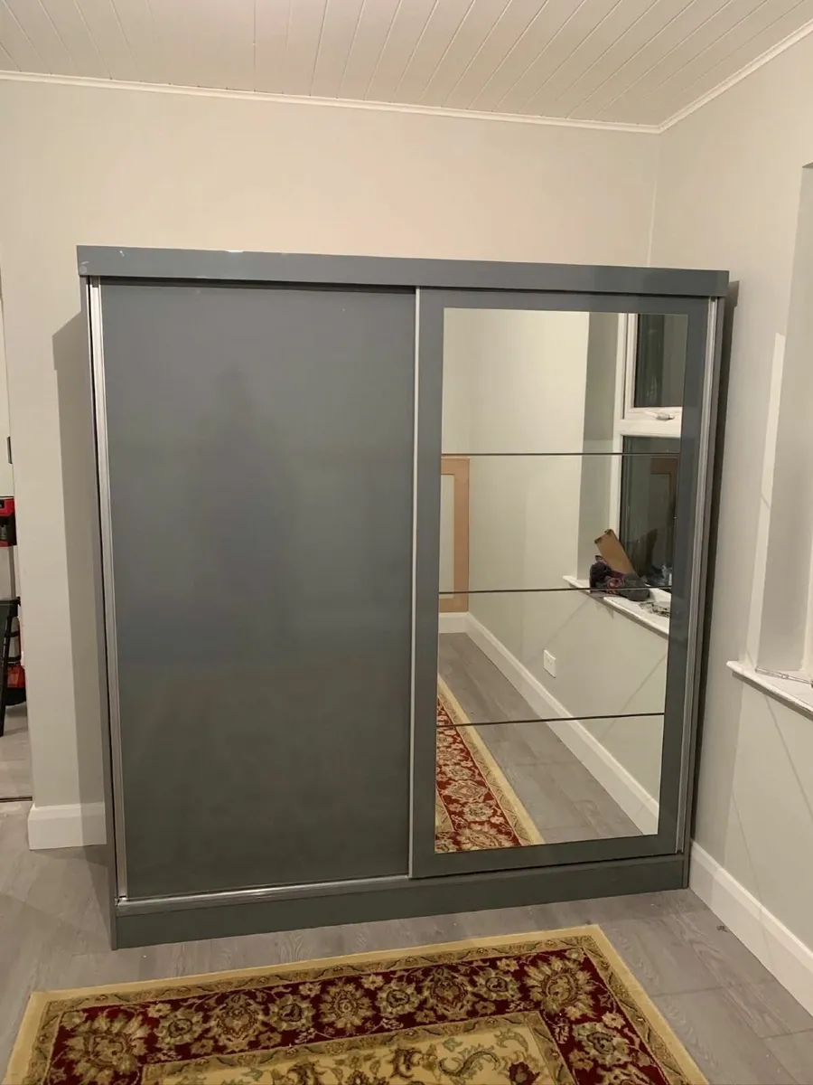 Brand new 2 door grey Nevada sliderobe✨free 🚚 - Image 1