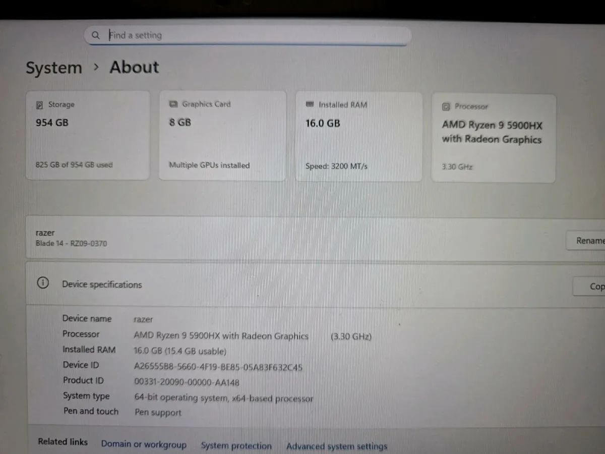 Razer blade 14 - Image 4