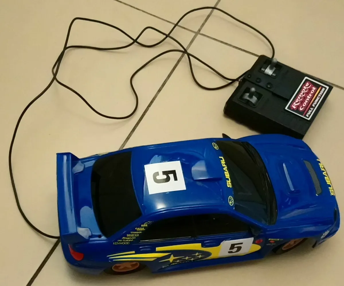 Remote control Subaru racing car with lights RC - Image 3