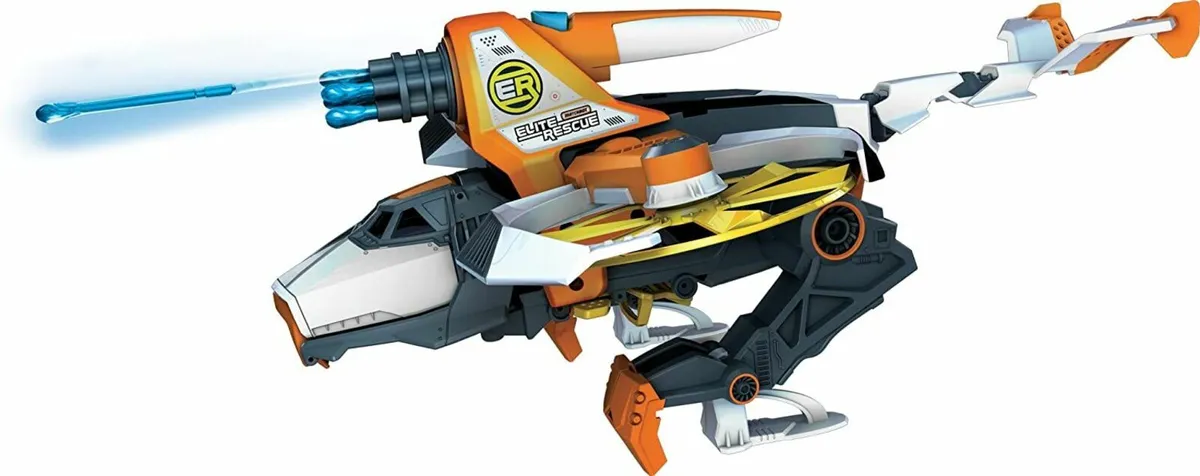 Matchbox strike rescue chopper helicopter dart car - Image 3