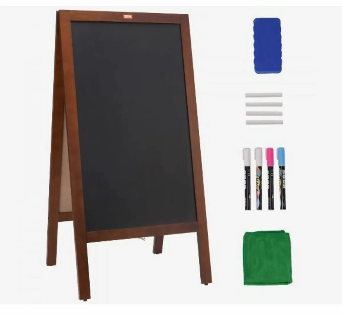 Wall Mounted Blackboard: 20" x 40" chalk boa - Image 1
