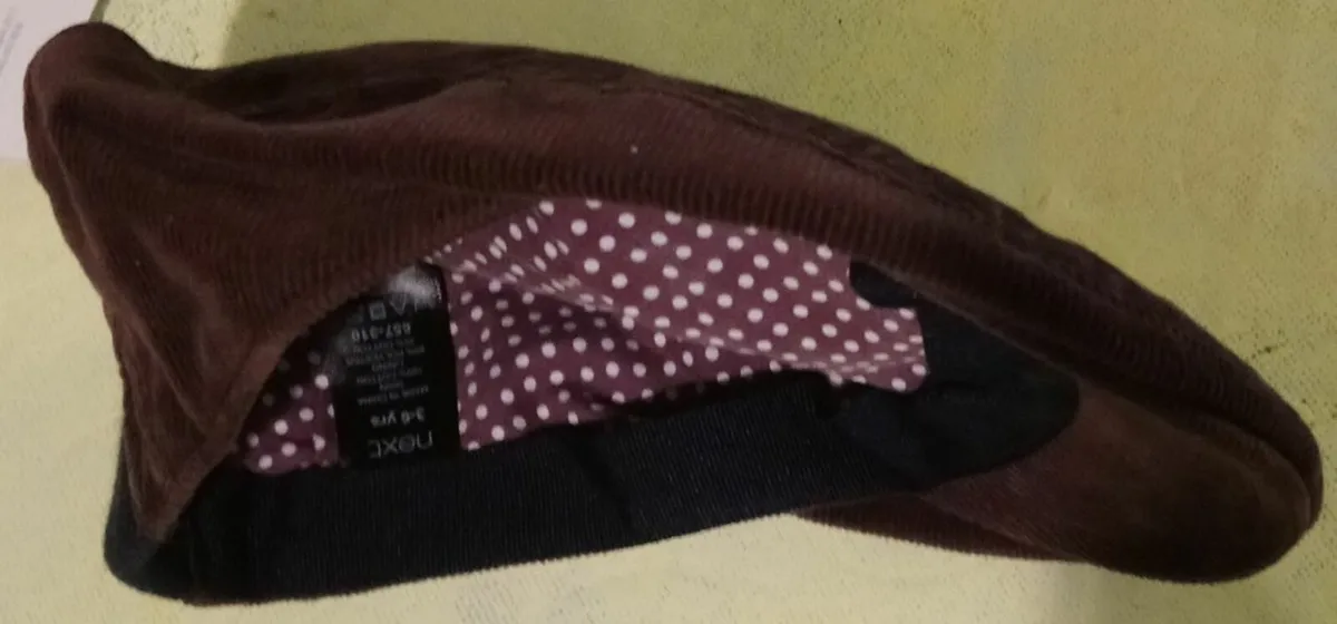 Kids flat cap toddler paddy cap driver hat bunnet - Image 2