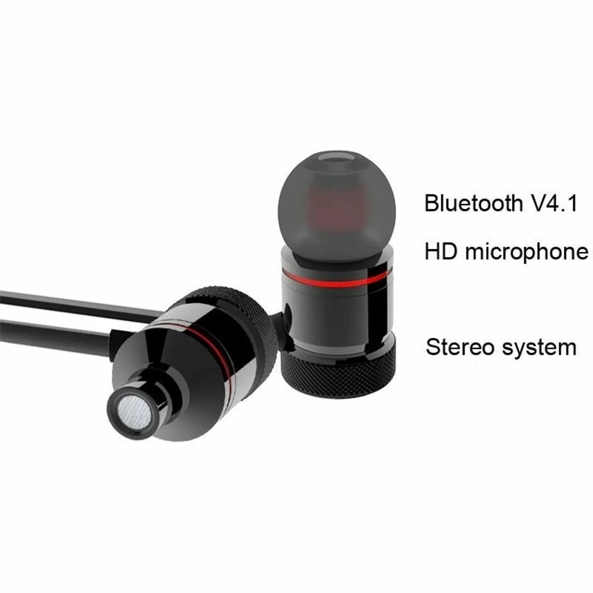 NEW sets of Bluetooth Earphones Earplugs magnet - Image 3