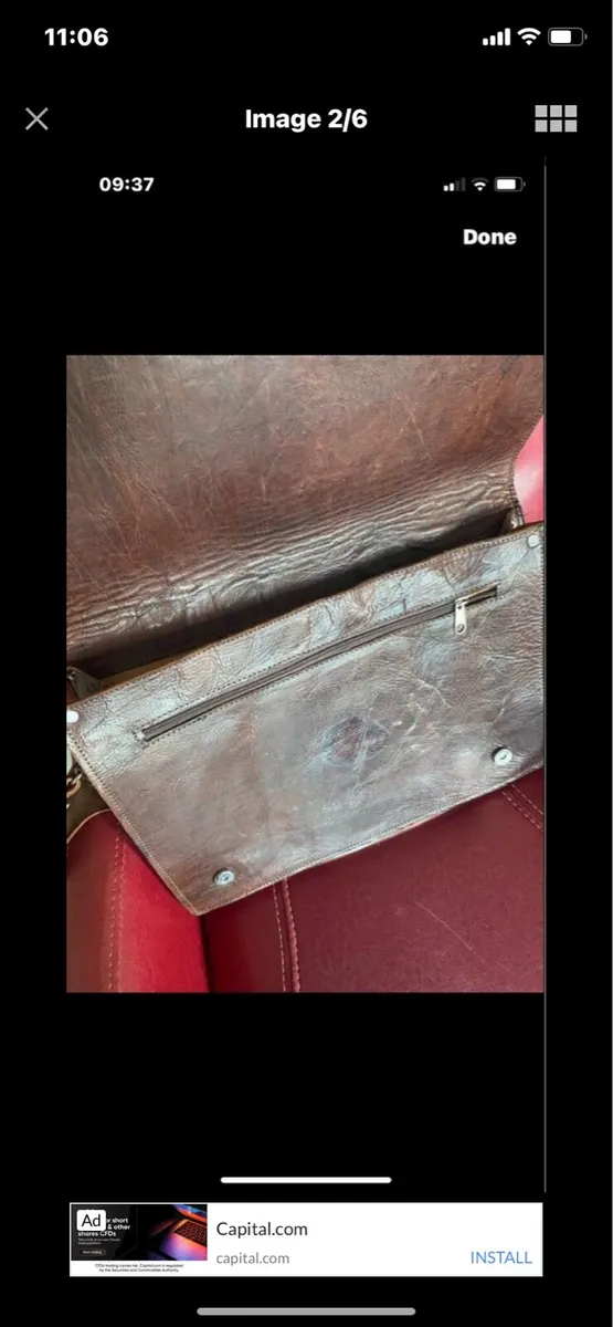 Quality Leather Satchel /Laptop  Bag - Image 1