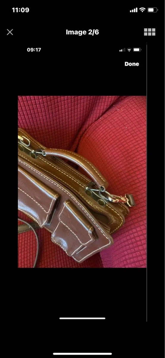 Leather Shoulder Bag - Image 2