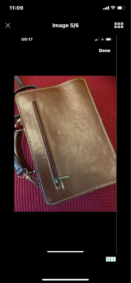 Leather Shoulder Bag - Image 4