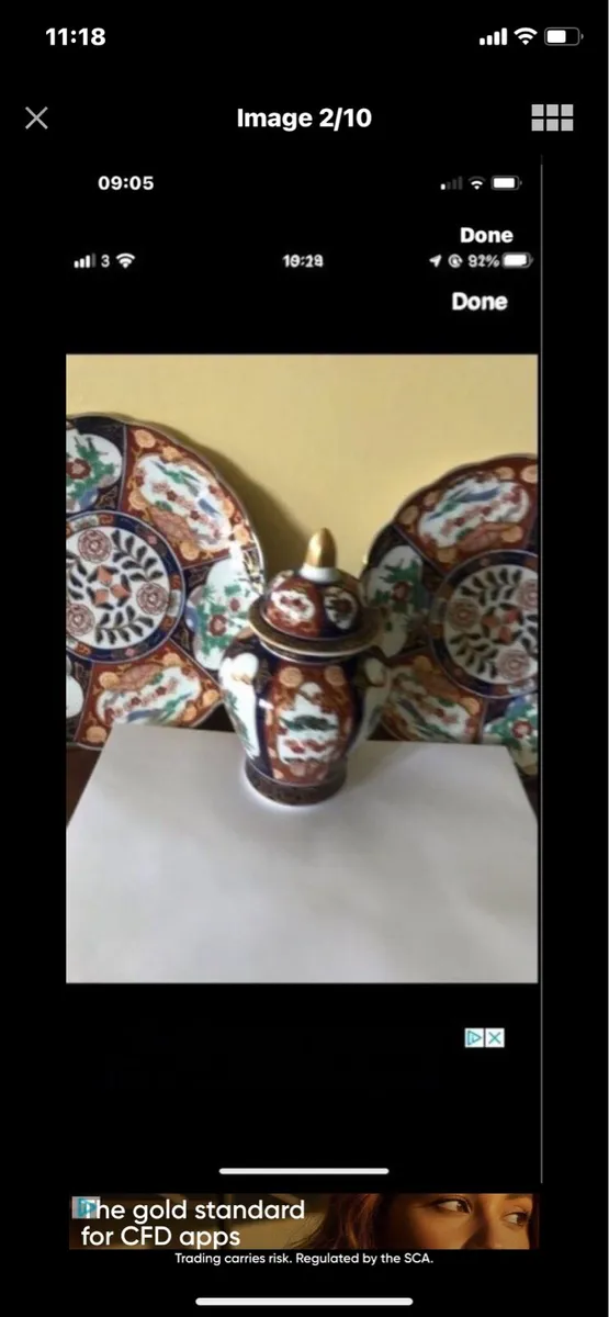 Vintage Gold Imari Set - Image 2