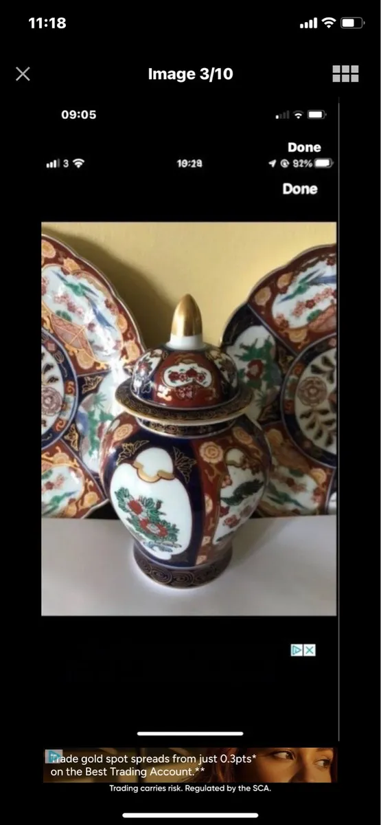 Vintage Gold Imari Set - Image 3