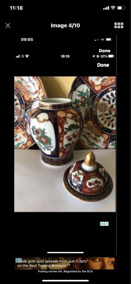 Vintage Gold Imari Set - Image 4