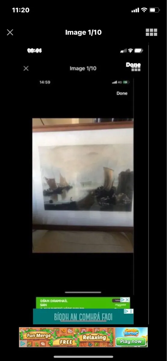 Signed John Cotter Webb Print - Image 1