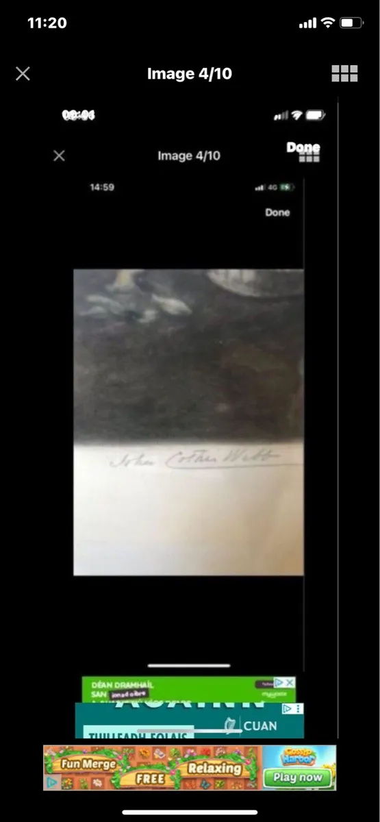 Signed John Cotter Webb Print - Image 4