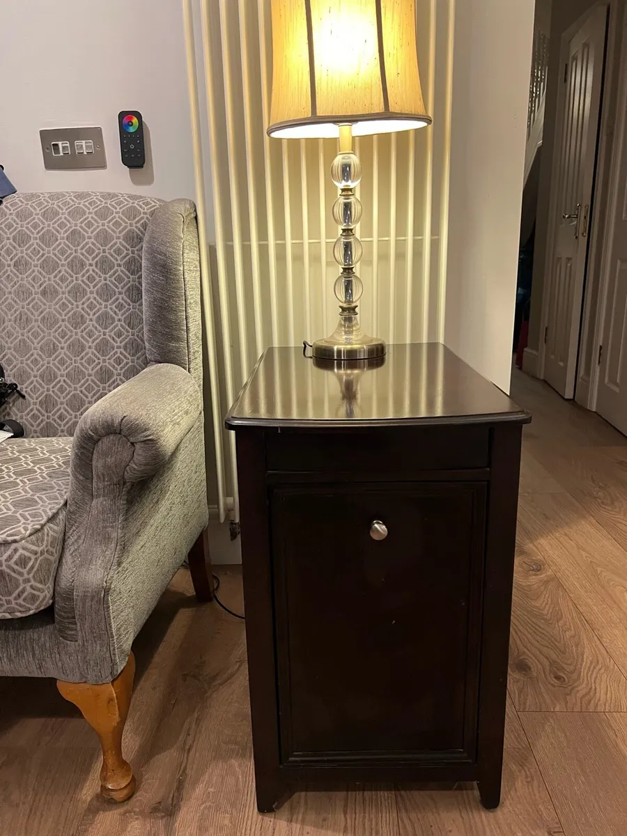 x2 Side Tables / lockers - Image 1