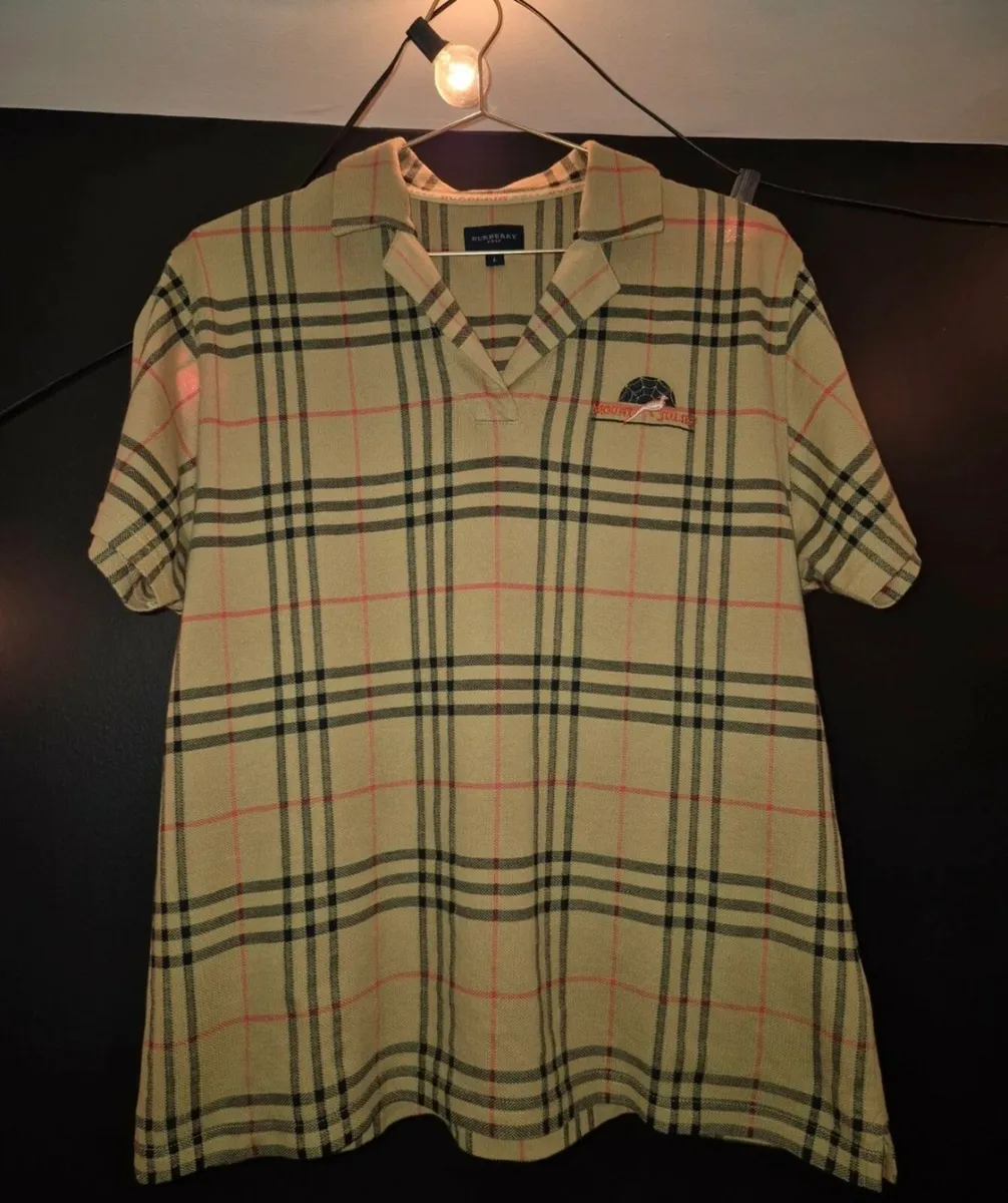 Burberry Golf Nova Check Polo – Mount Juliet Estat - Image 1