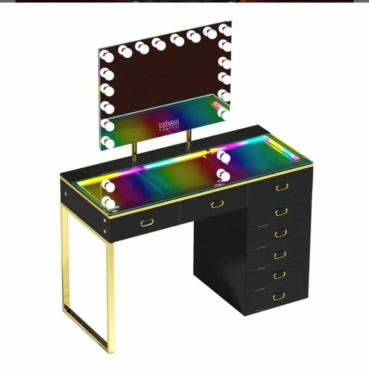 VANITII Chelsea Vanity Set with Hollywood Music 🎵 - Image 1