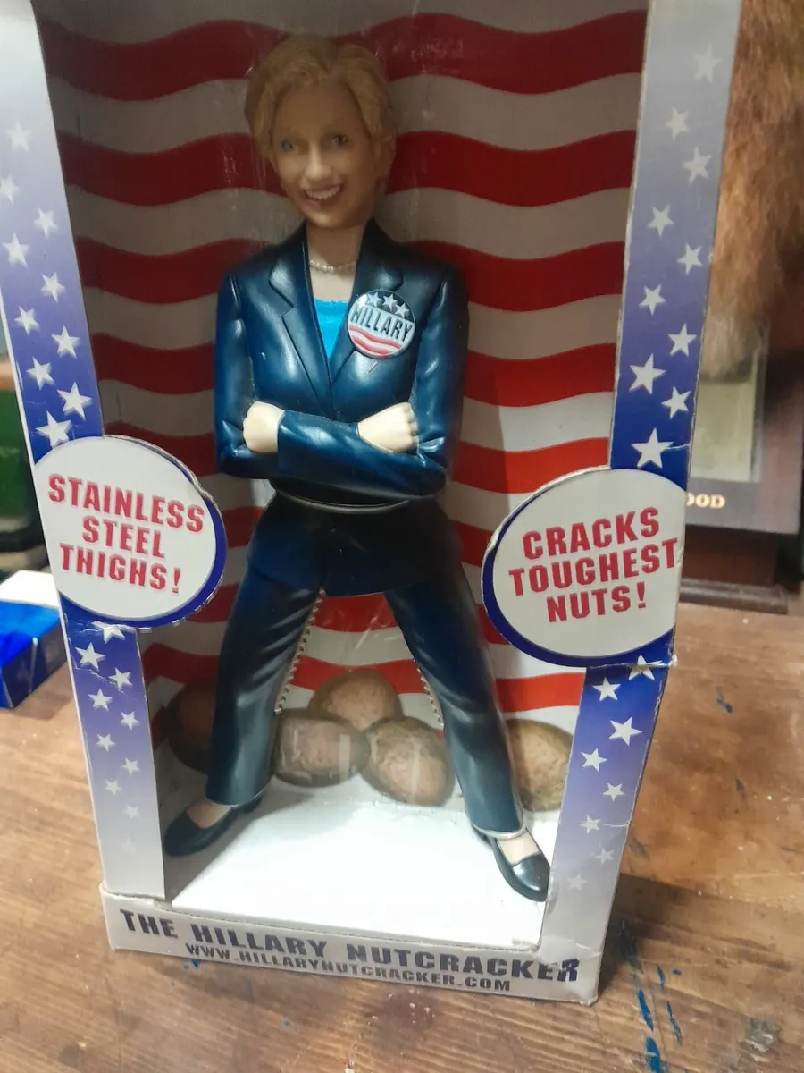 Hillary Clinton nutcracker doll - Image 3