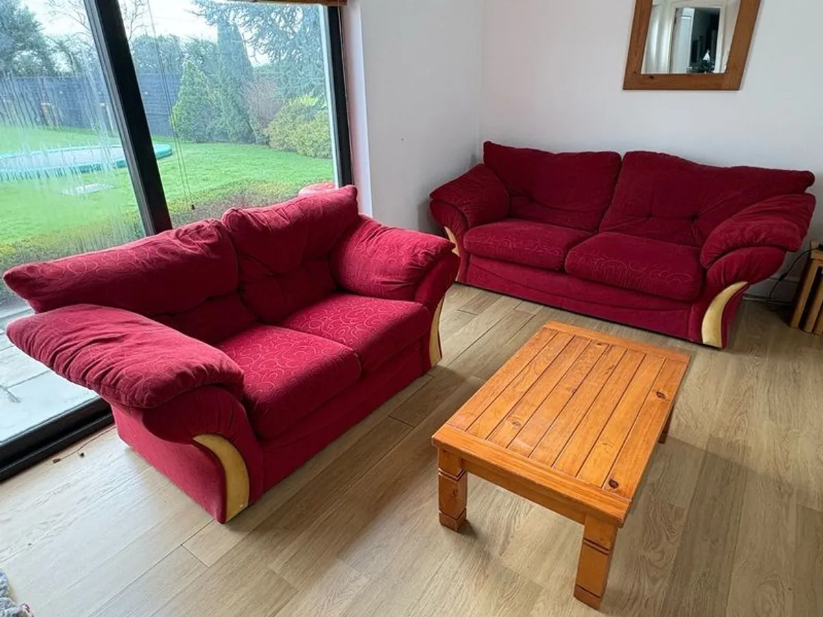 Couches 2 & 3 seater - Image 1