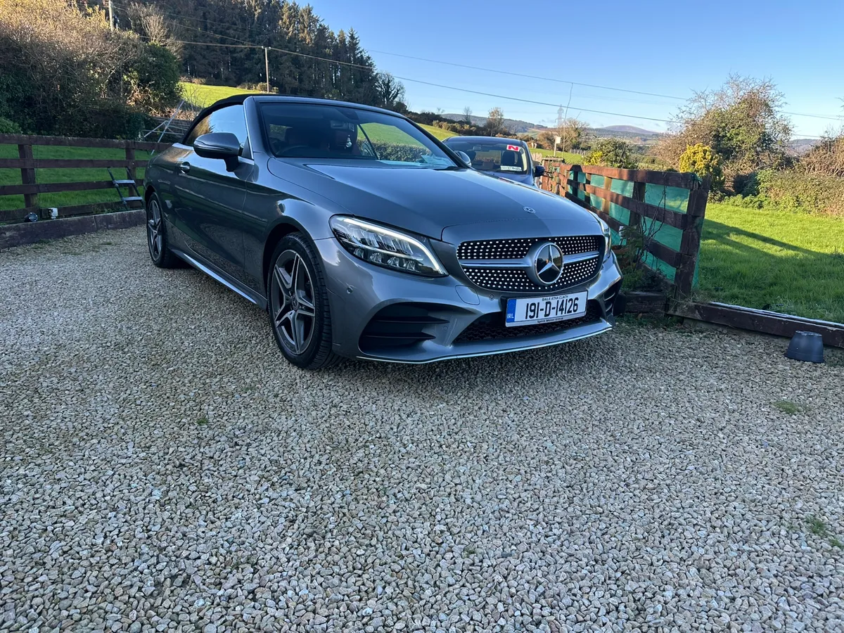 Mercedes C Class Cabrio 2019 Like New - Image 1