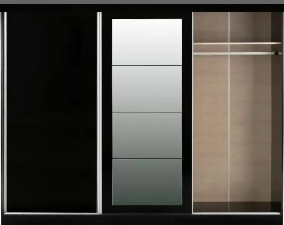 Nevada 3 Door Sliderobe 2.4m. Free delivery 🚚 - Image 2