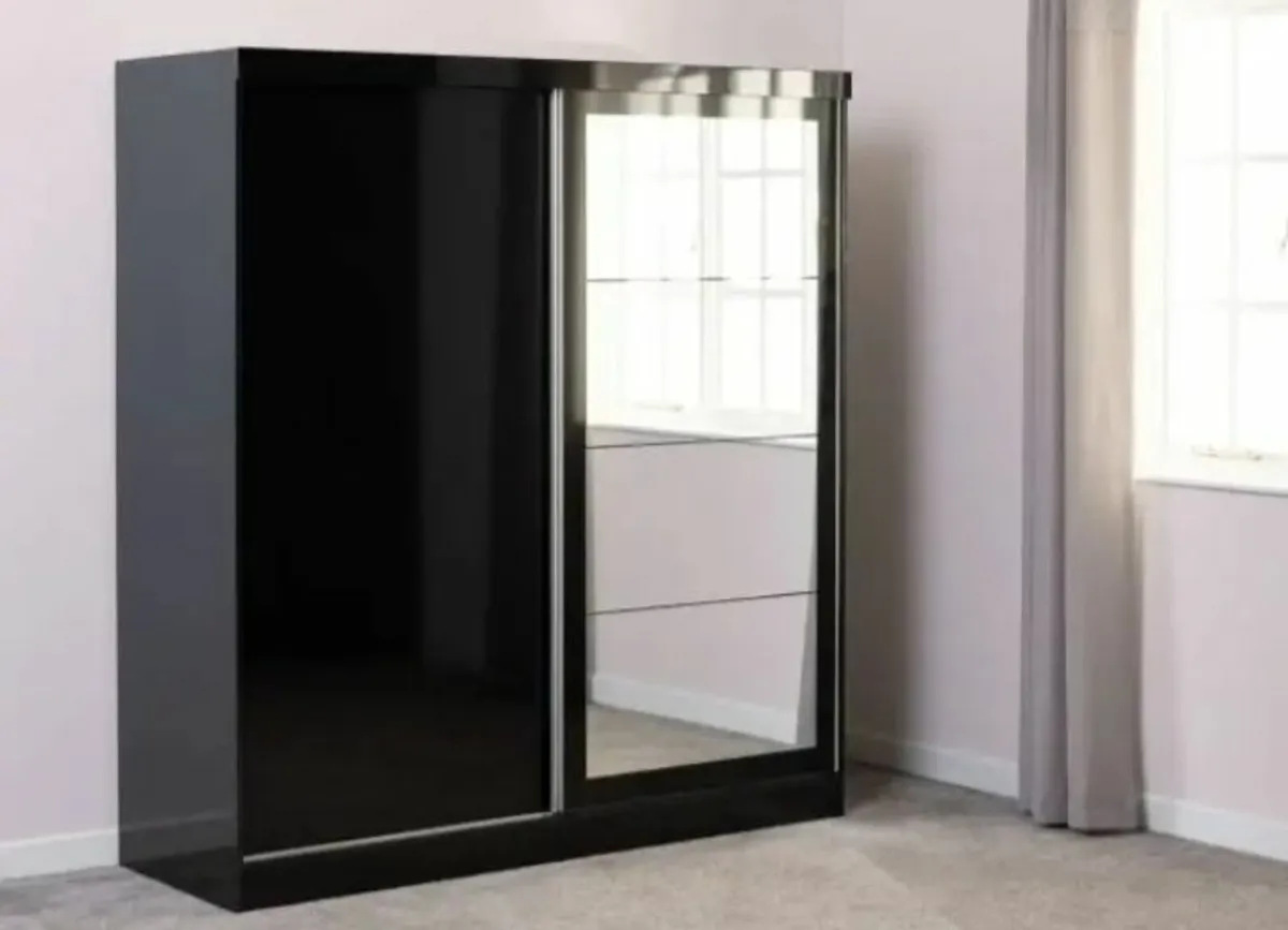 Nevada 2 Door Sliderobe 1.8m. Free delivery 🚚 - Image 1