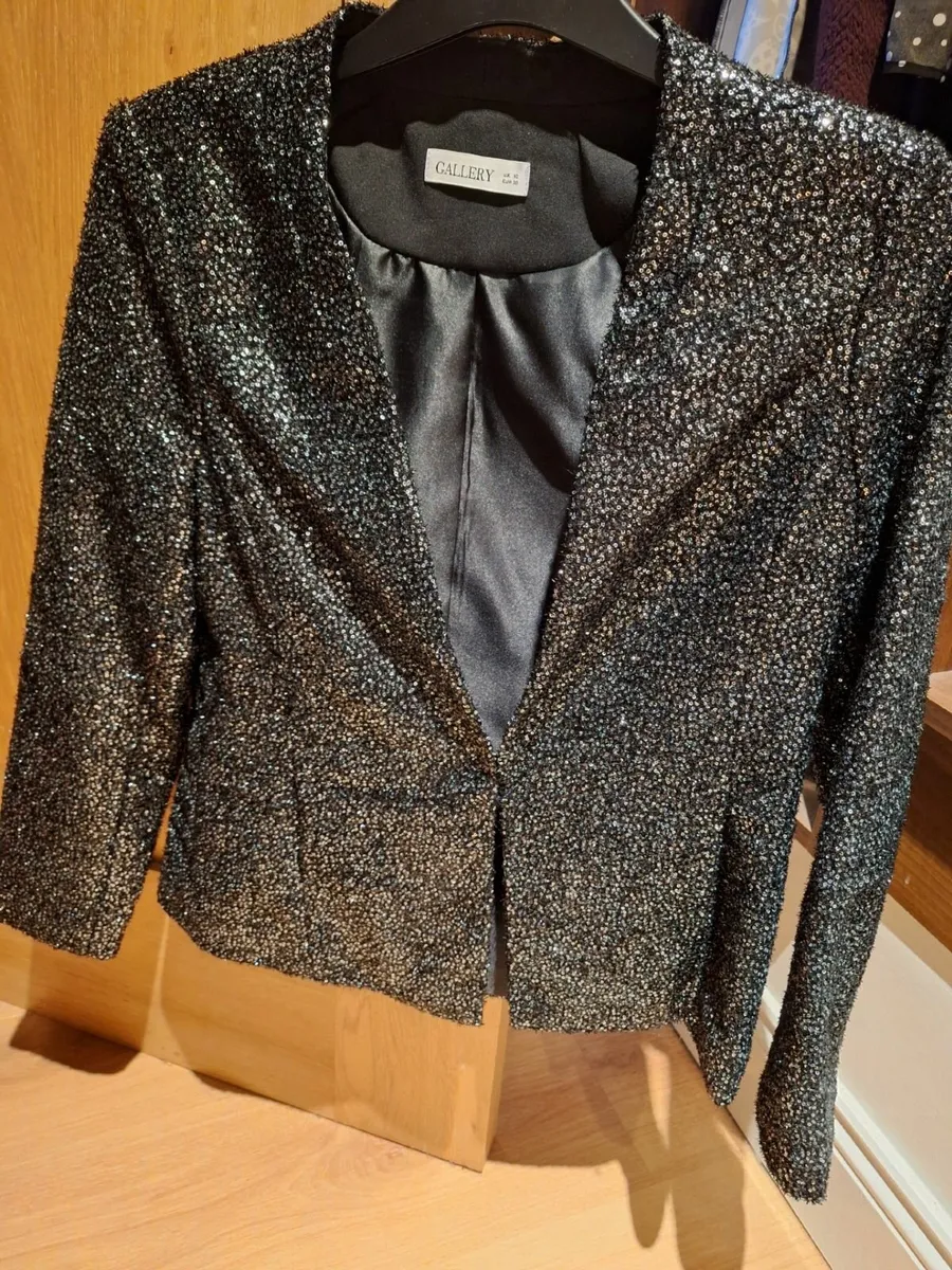 Sequin jacket size 10