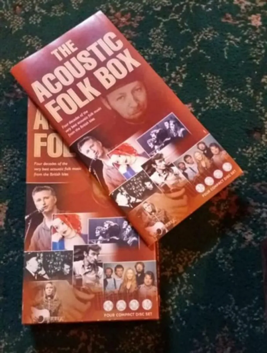 4 cd The Acoustic Folk Box Set MINT - Image 1