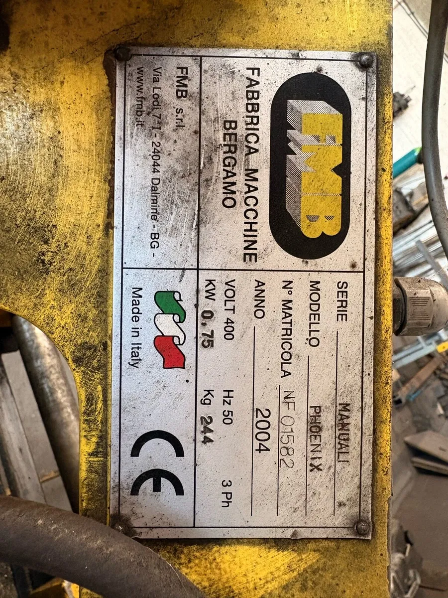 FMB Phoenix bandsaw. - Image 4
