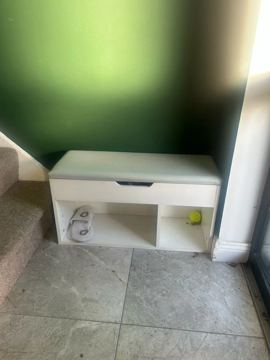 Shoe Bench With Storage