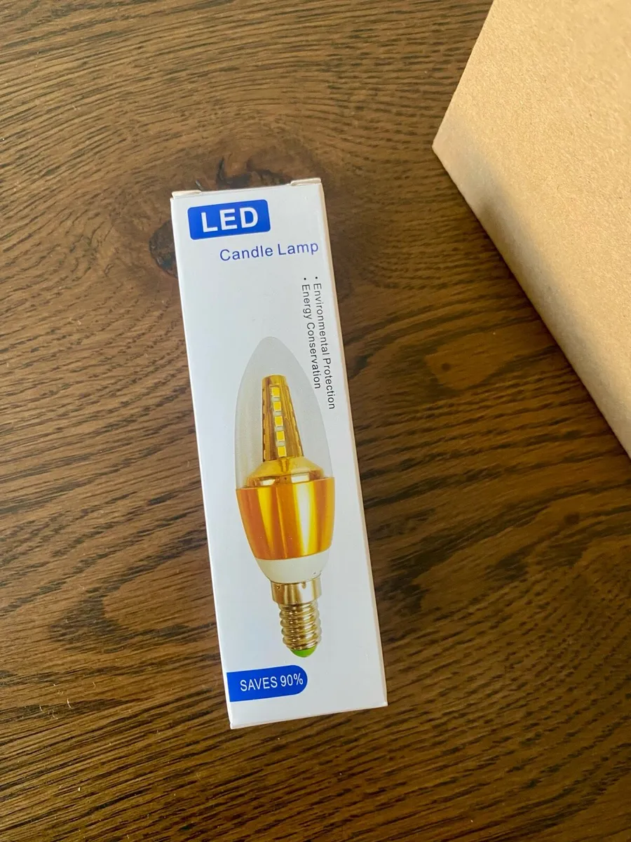 BRAND NEW 7x LED light bulbs flame tip - Image 4