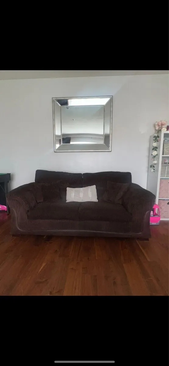 2 seater brown sofa (FREE)