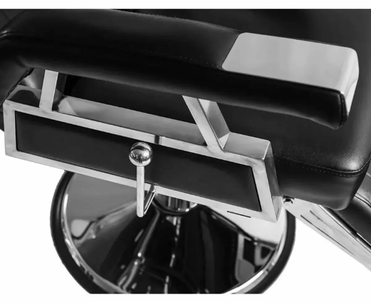 Barber Chair Hydraulic Faux Leather Styling - Image 3