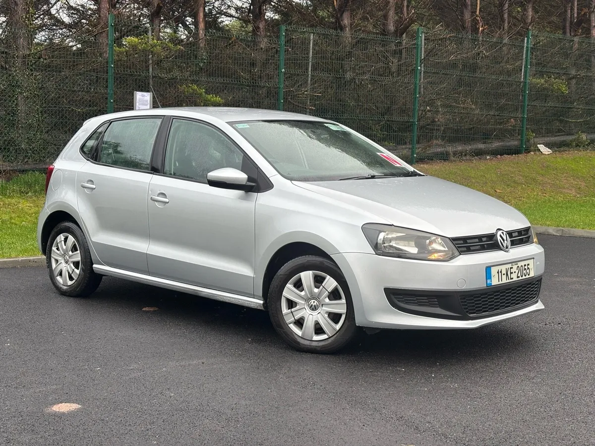 2011 VOLKSWAGEN POLO 1.2L TAX & NCT 110K - Image 1