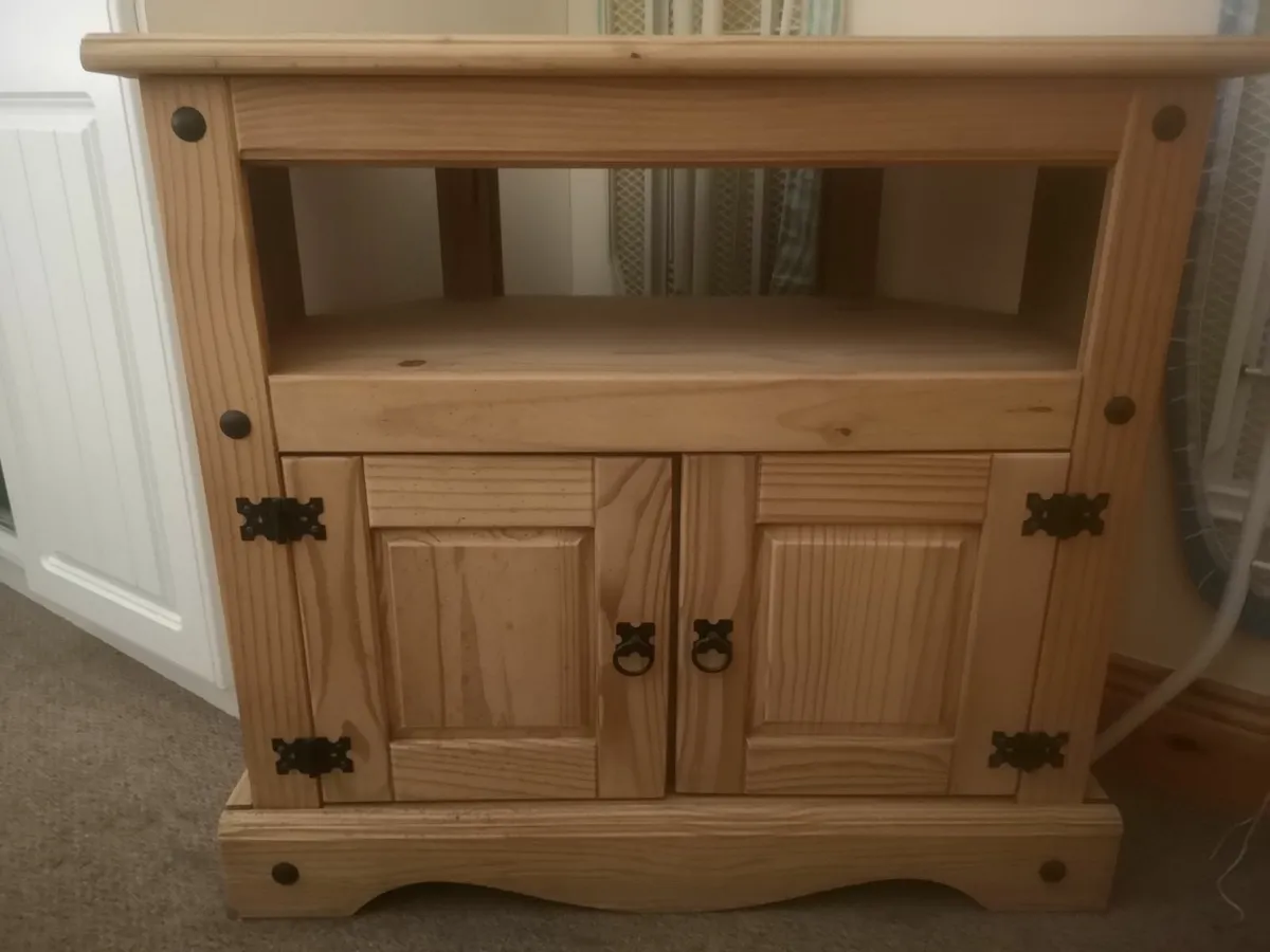 Solid wood corner unit - Image 1