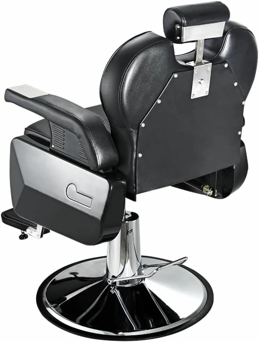 Barber 360° Hydraulic Reclining Hairdressing Chair - Image 3