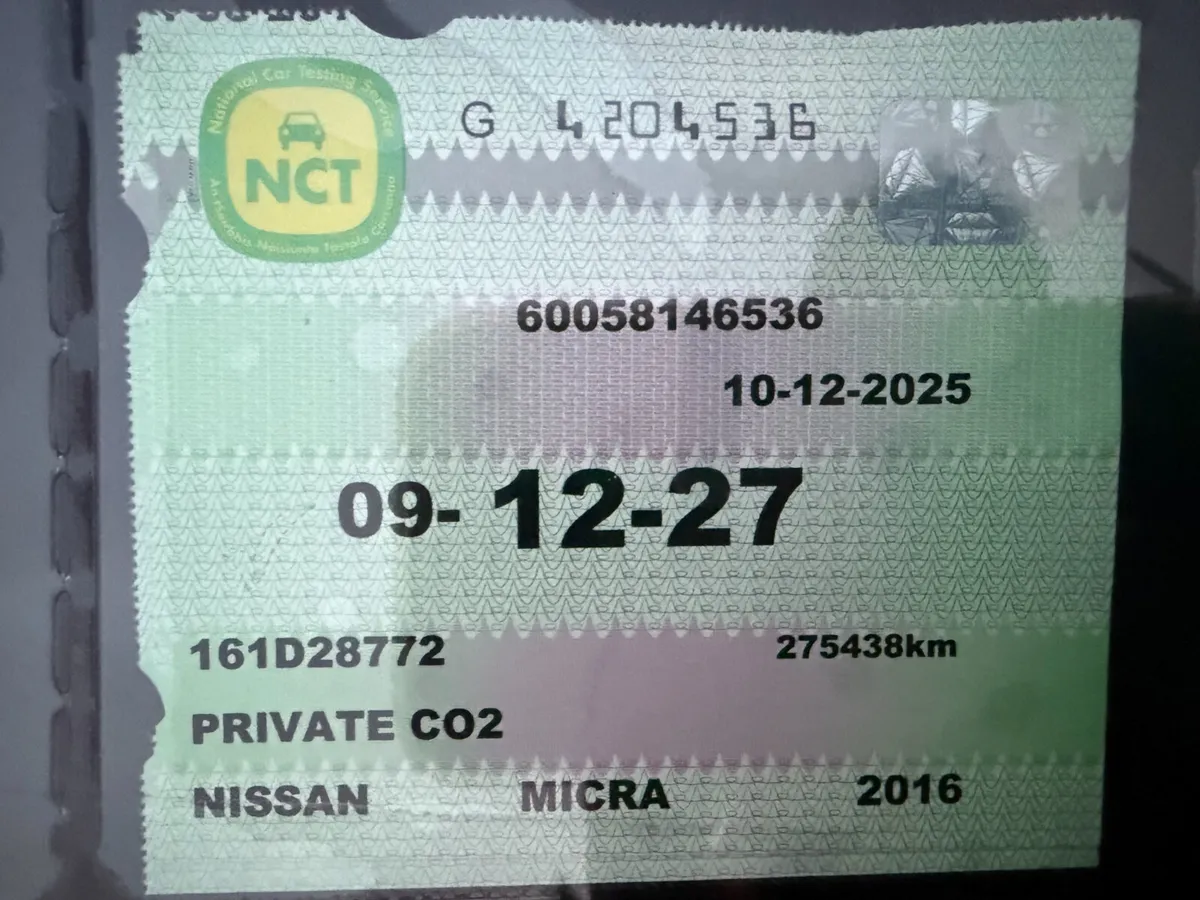 Stunning Micra New: NCT 2027. Clutch Tyres Service - Image 2