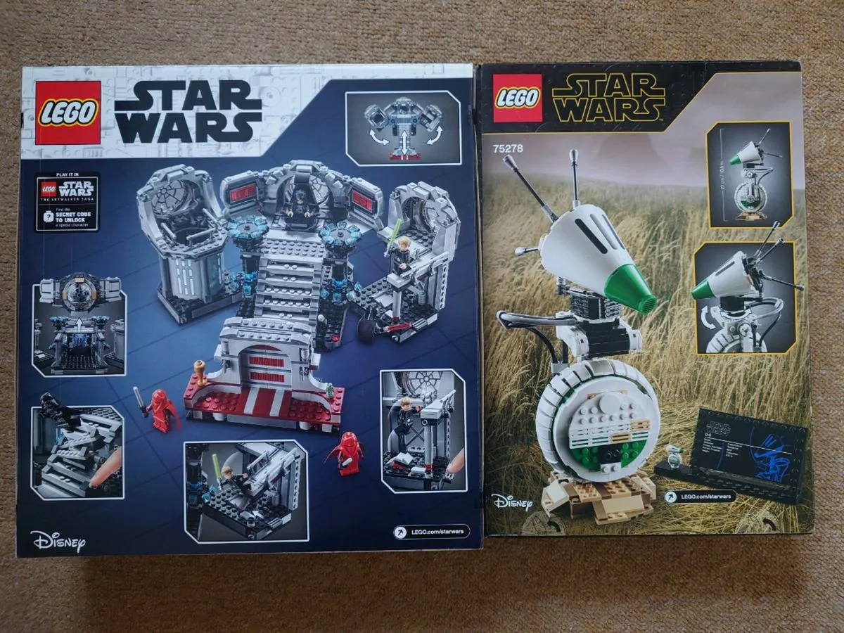 Lego Star Wars sets, both retired. - Image 2