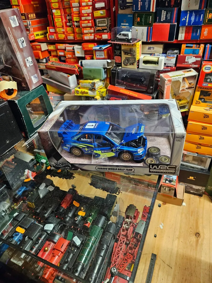Corgi Hotwheels Subaru Imprezza Rally 1.18 - Image 1