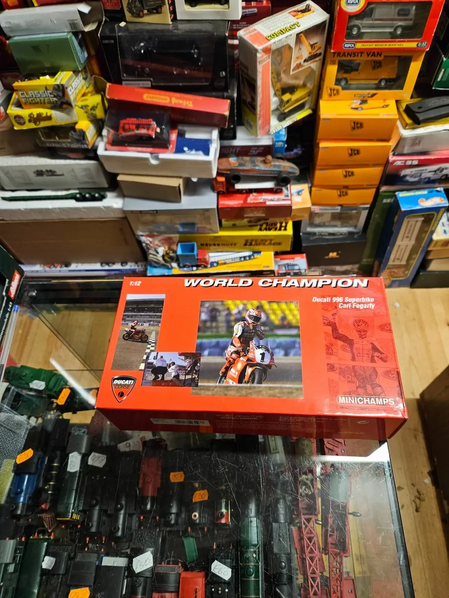 Corgi Minichamps Ducati Carl Fogarty - Image 1